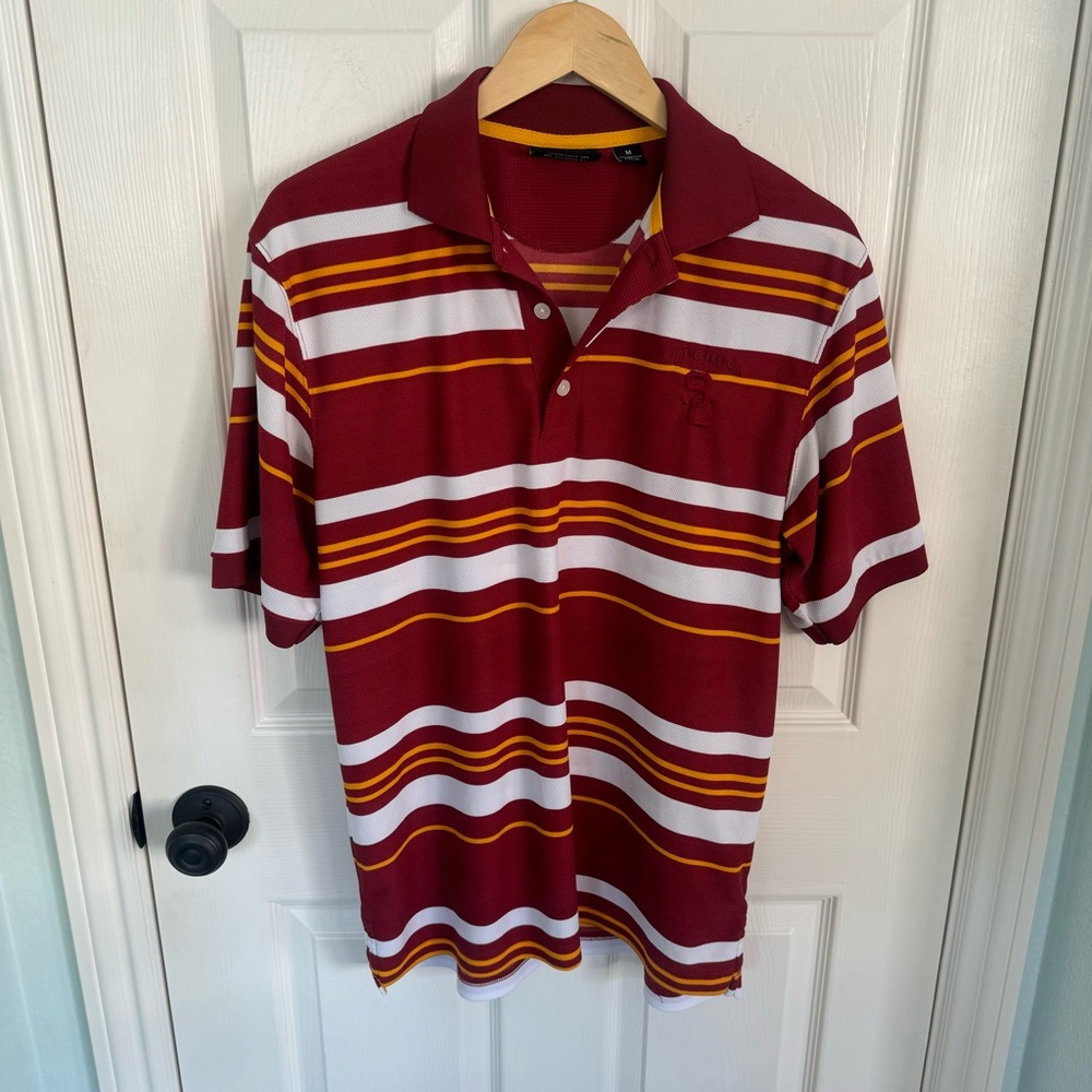 USC Men’s Striped Polo